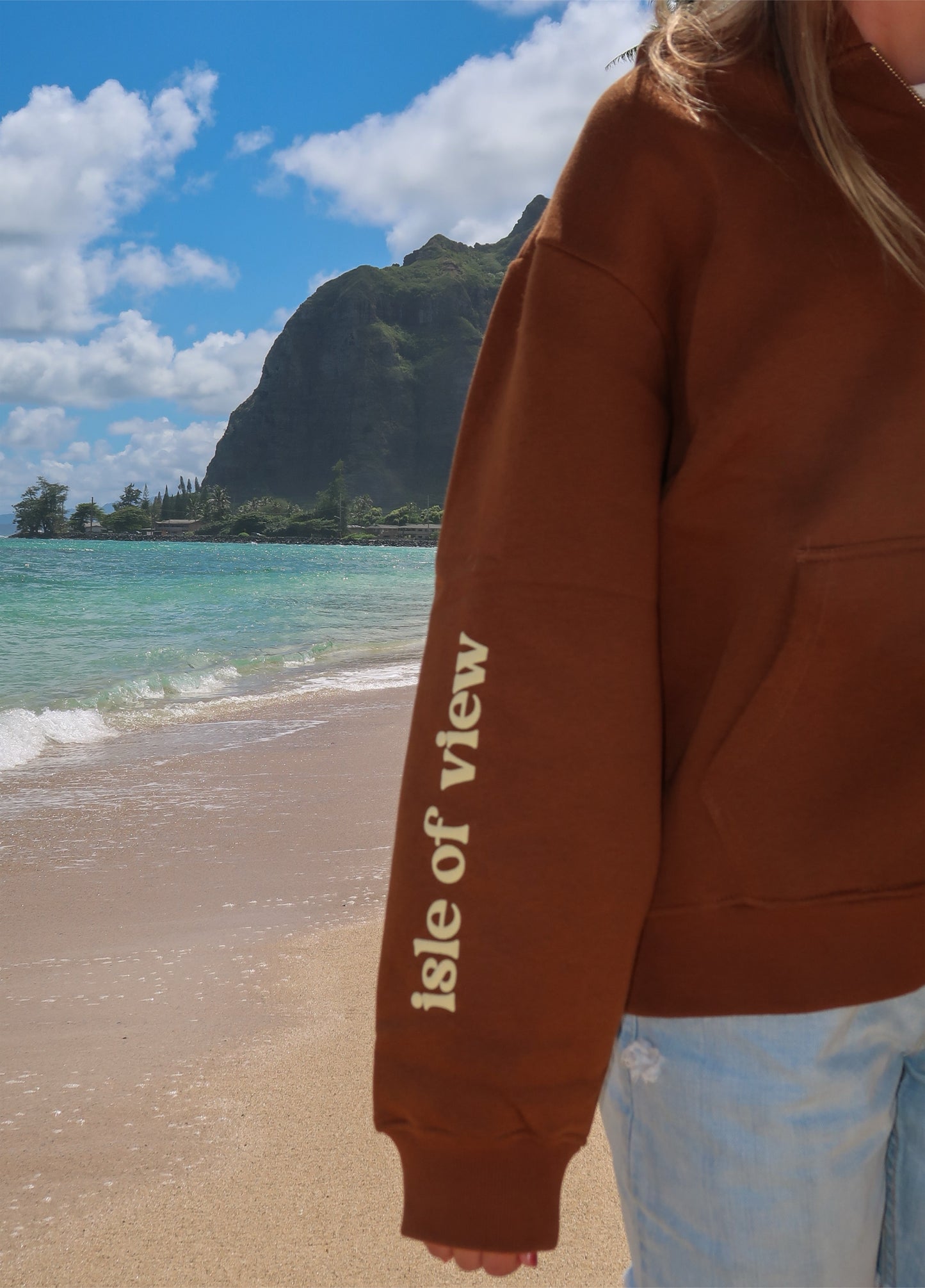 777 shooting star zip-up hoodie