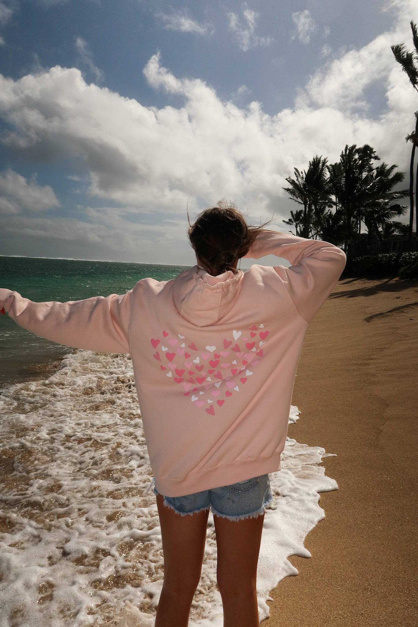 Heart of hearts hoodie